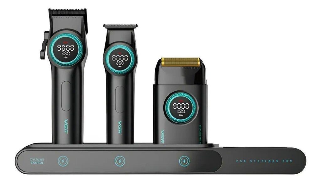 Combo VGR Maquina V001 + Trimmer V977 + Shaver V377