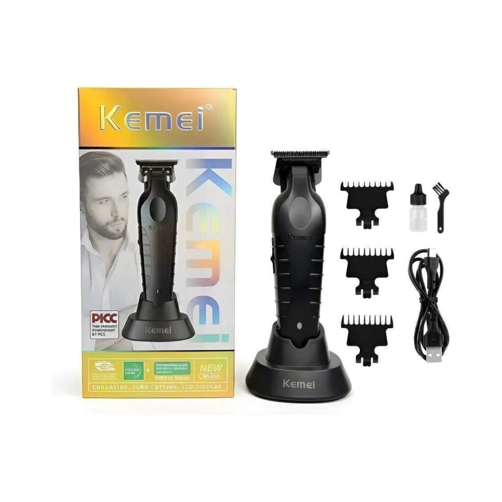 Patillera kemei 2299 con Base de Carga