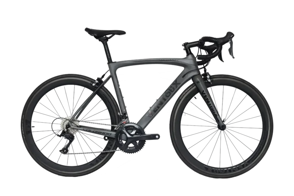 Bicicleta Triumph de Ruta en Carbono con Shimano SORA y Rines de Carbono