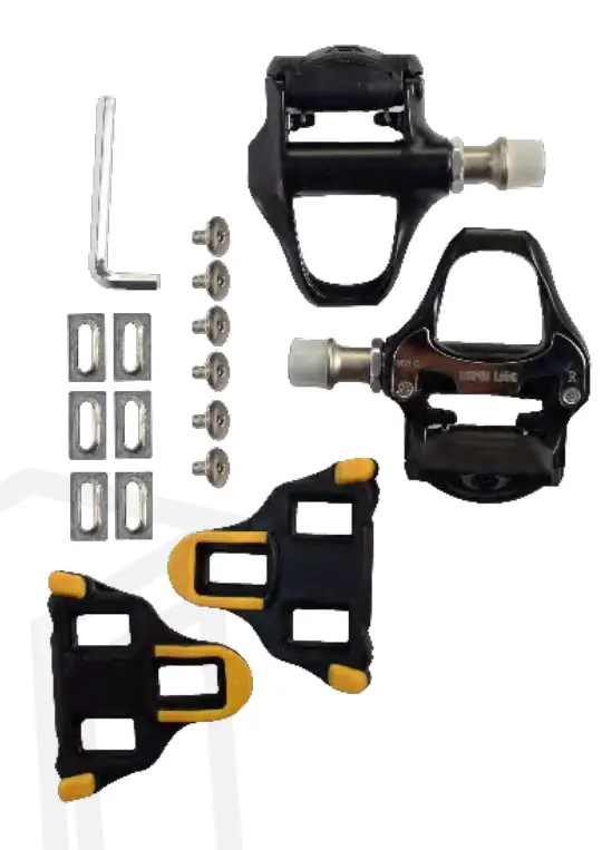 Pedales en Cromo RD2-CR
