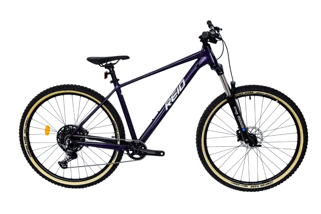 Bicicleta Reid Track 4 de Montaña con Suspensión Suntour y Shimano Deore 1×12 velocidades