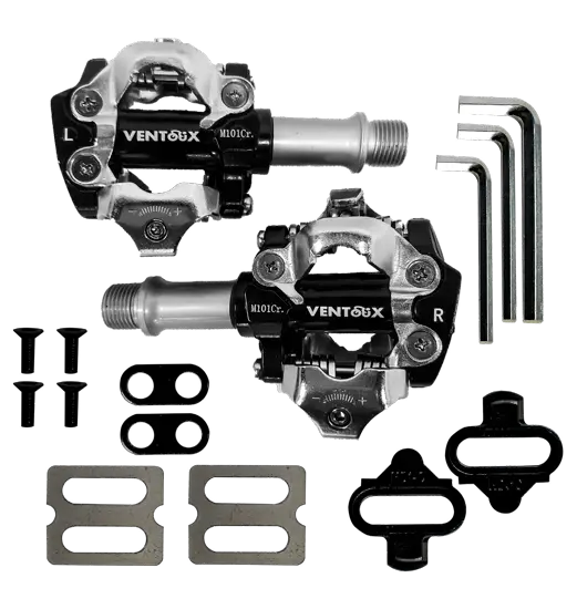 Pedales en Cromo M-101-CR MTB