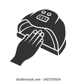 Nail lamp icon